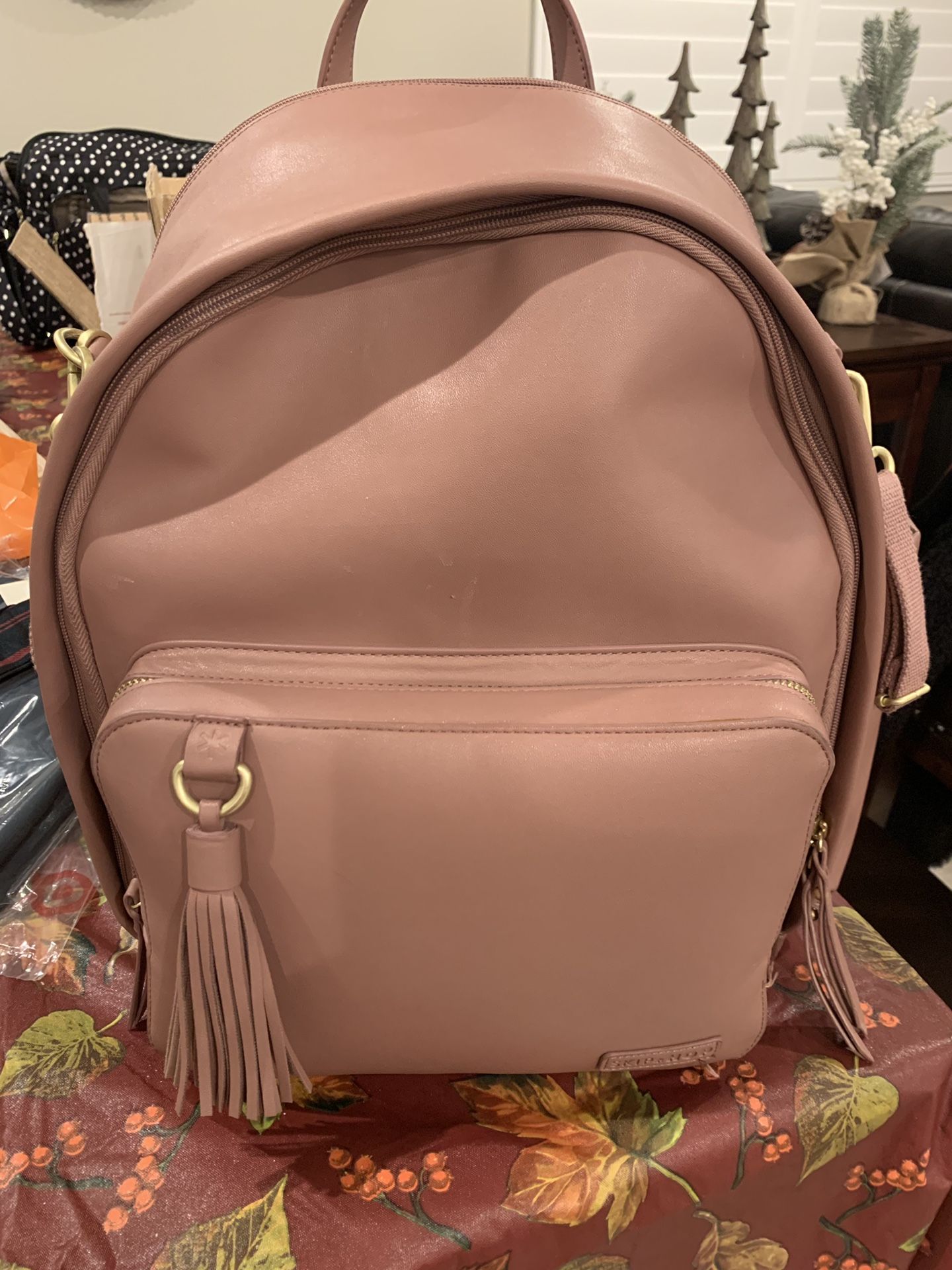 Skip Hop Blush Diaper Bag Backpack