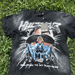 Biker Hellstar Tee Large