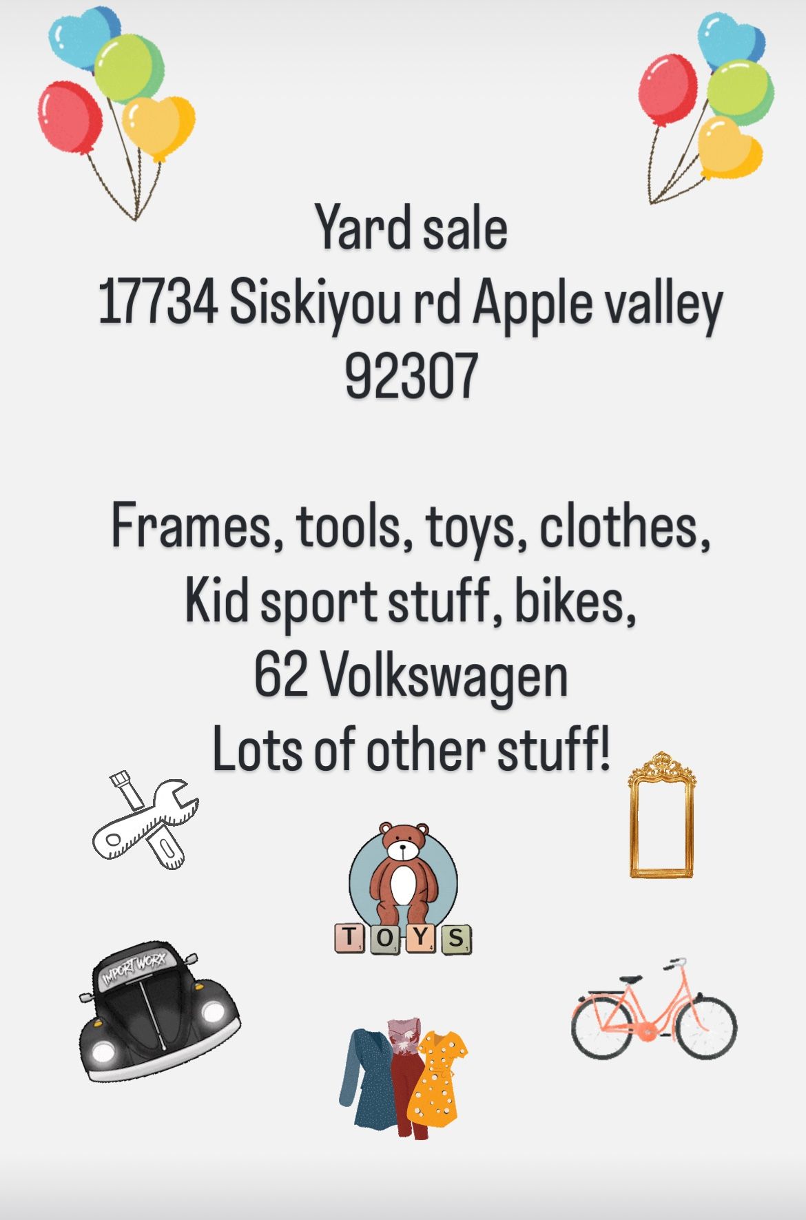 Yard Sale