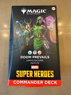 Magic: The Gathering x Marvel – Doom Prevails Commander Deck (Sealed)