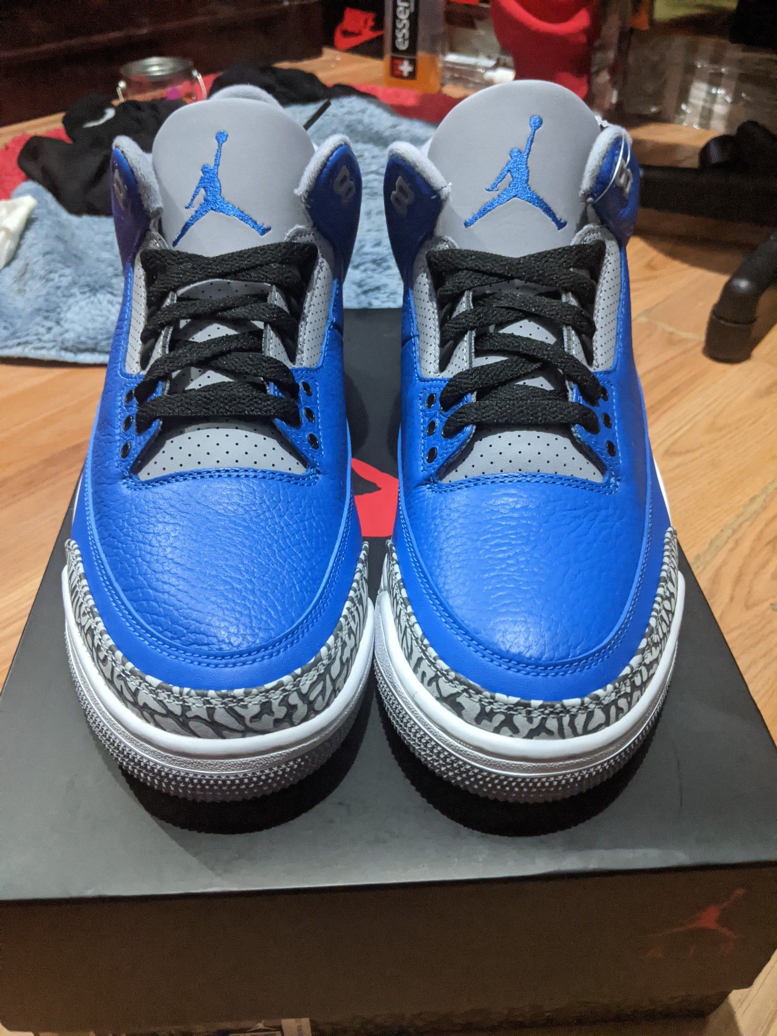 Jordan 3 Blue Cement Size 11