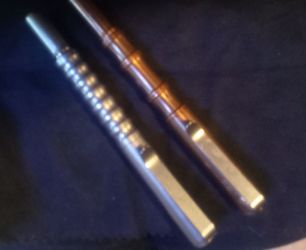 Prometheus Alpha Copper And Titanium Rollerball Pens