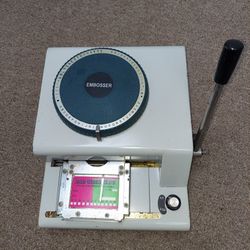 Embossing Machine 