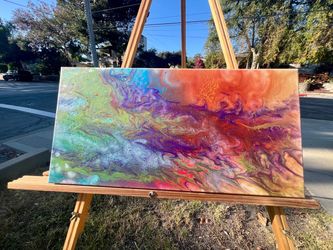 Abstract Acrylic Art