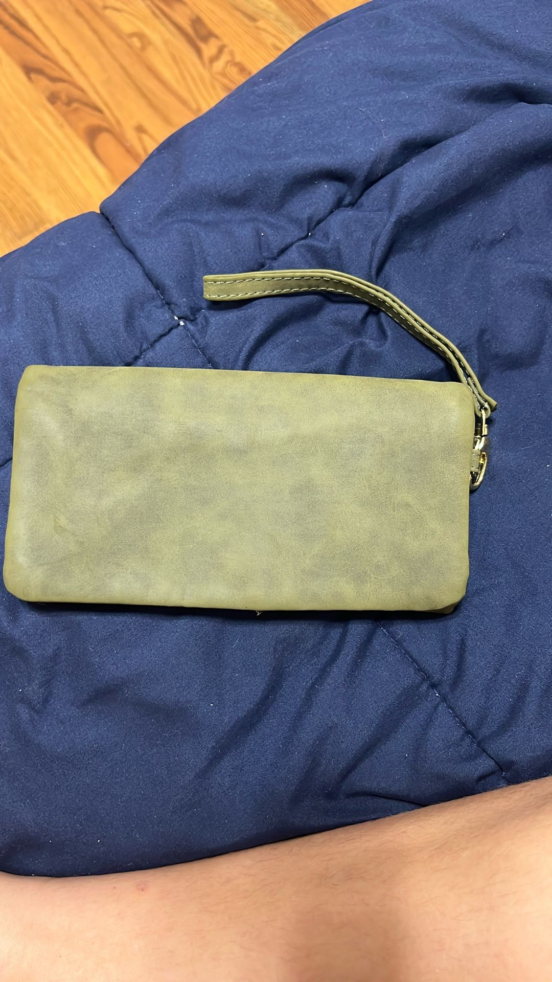 Olive green wallet