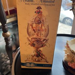 Egg Shaped Water Globe
