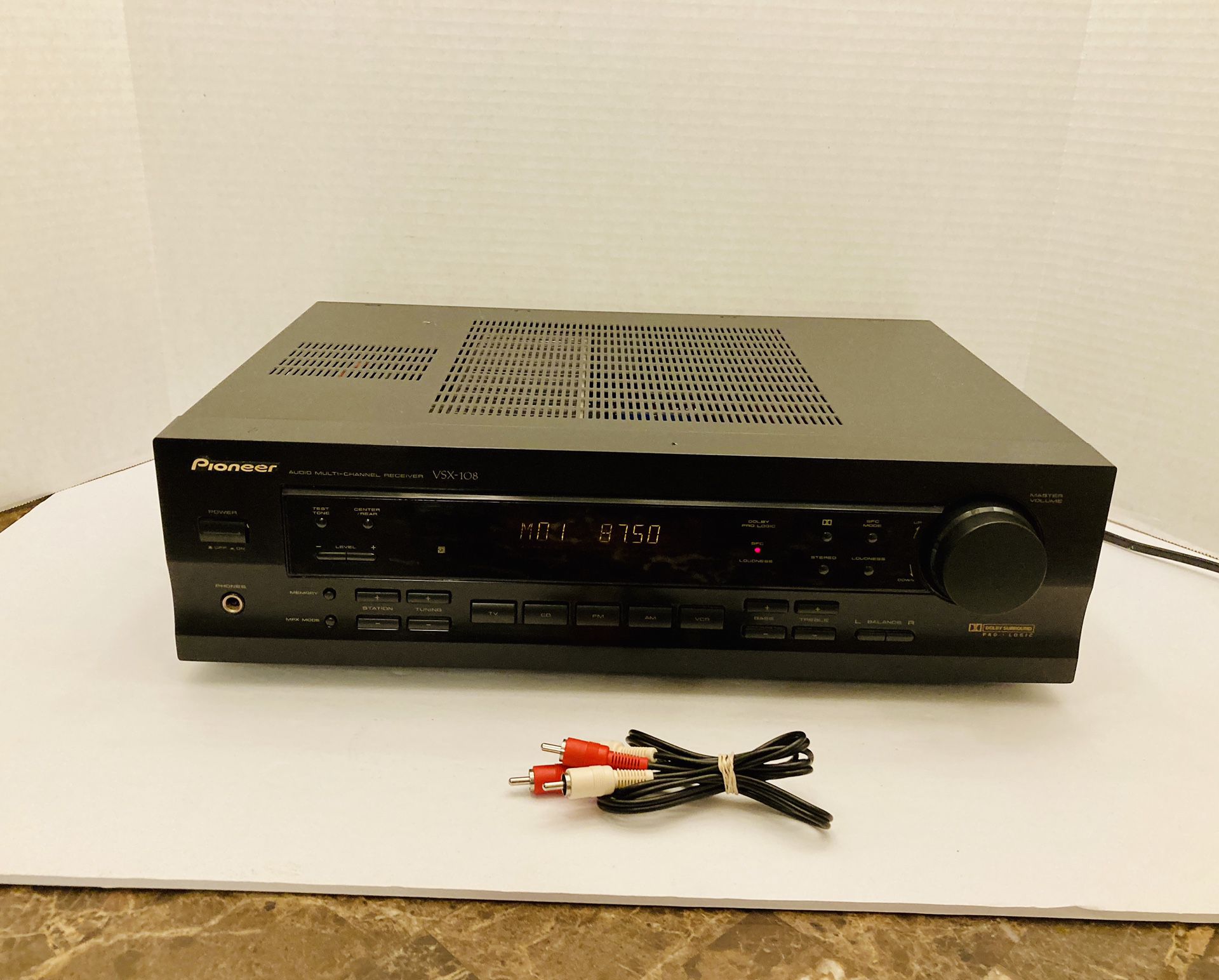 Pioneer VSX-108 210 Watt Stereo Receiver