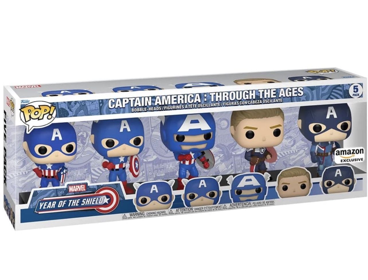 Funko Pop! Captain America - Year Of The Shield (Amazon Exclusive)