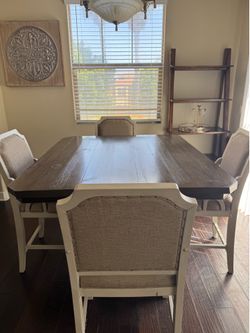 Kitchen table with storage