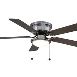 Hugger 52 in. LED Gunmetal Ceiling Fan New In Box