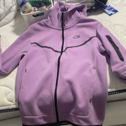 Nike Purple Tech Fleece Full-Zip Jacket  selling to highest bidder