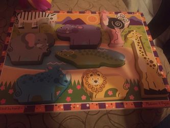 wood puzzle for kids