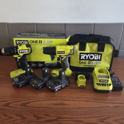 Ryobi Driver Drill Set