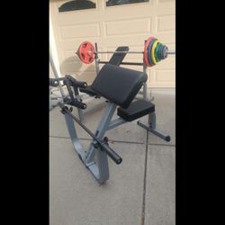 Body-Solid Preacher Curl Bench