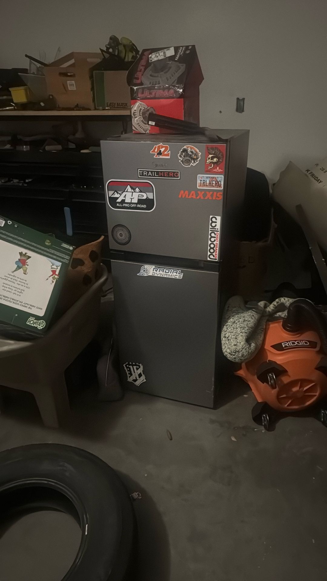 Mini Fridge With Freezer