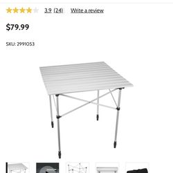Collapsable Travel Table 
