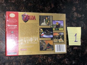 The Legend of Zelda: Ocarina of Time - Wata 9.4 A++ Sealed, Lot #93050