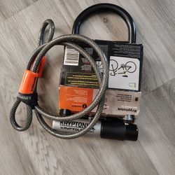 Bike Lock And Key Kryptonite
