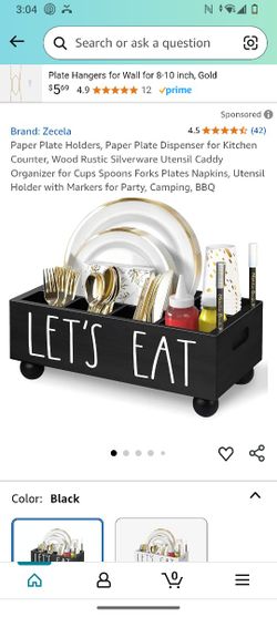 Paper Plates Dispenser 