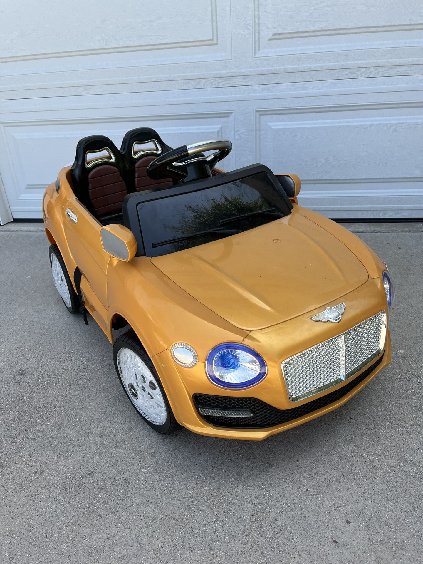 Yellow Remote Controlled Electric Car