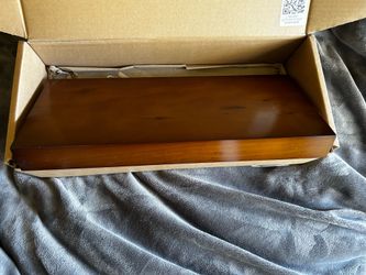 3 Walnut Floating Shelves