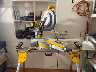 DeWalt DWS780 12” Sliding Compound Miter Saw + Stand – $400 OBO