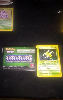 Pokemon card scyther