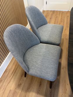 Crate and Barrel Ana Chairs