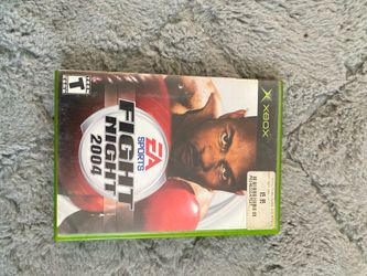 EA Sports Fight Night 2004 Xbox Game