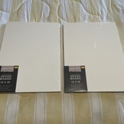 Set Of 2 Artist Gesso Boards