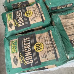 Concrete 80 Pound Bag Quickrete