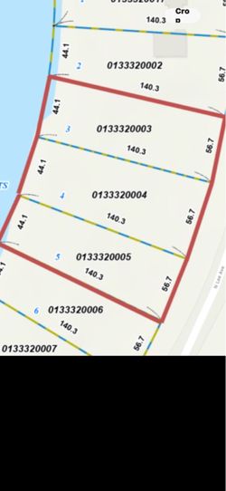 Waterfront lot for sale in Fox lake