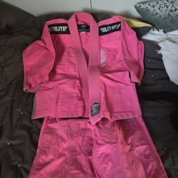 Elite Sports Pink Gi C2