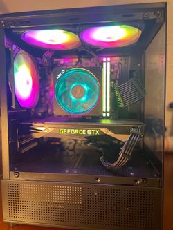Gaming PC | GEFORCE 1080| RYZEN 5 | 16GB RAM | WINDOWS 11 home | WiFi and Bluetooth