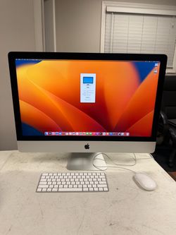 Apple 27” 5K 2017 iMac 3.4ghz Quad Core i5 24GB RAM 1TB Storage 4gb Radeon Pro 570 GPU macOS Ventura