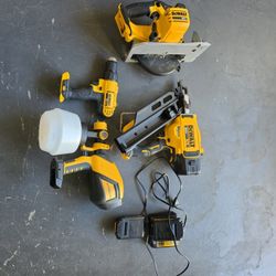 Power Tool Set Nail Drill Saw Paint