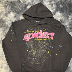Black Spider Hoodie V2(size Large)