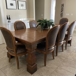 Drexel Heritage Dining Room Table And Chairs