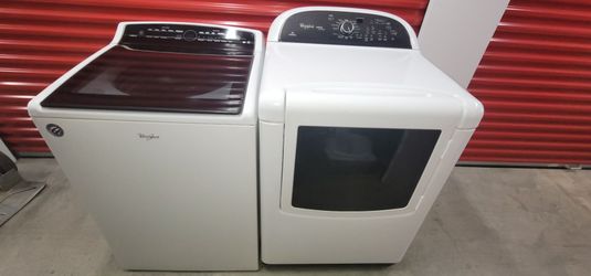 Whirlpool washer and dryer