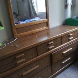 Dresser And Mirror