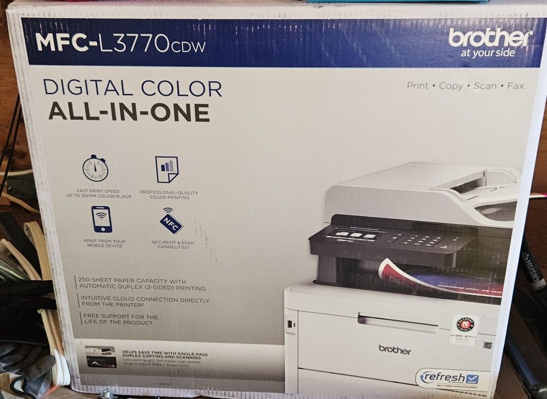 Brother MFC-L3750CDW Color LED Laser All-In-One Printer