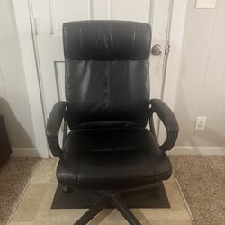 Leather office chair