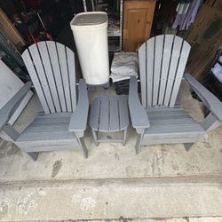 Patio Chairs And Table 