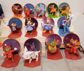 MacDonalds 50th Disney aniversary toys