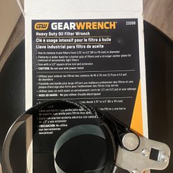 GearWrench Oil Filter Wrench 