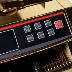 GOLD DIGITAL BILL COUNTER (UPROMAX) WITH ACCESSORIES $75 WOW!!!