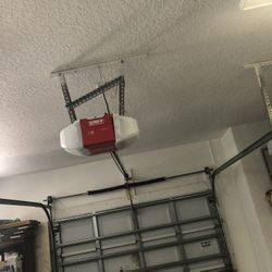 Garage Door Opener Spring Off Track Adjustment Replace And Parts 