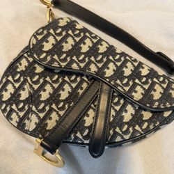 Dior Oblique Saddle Bag 