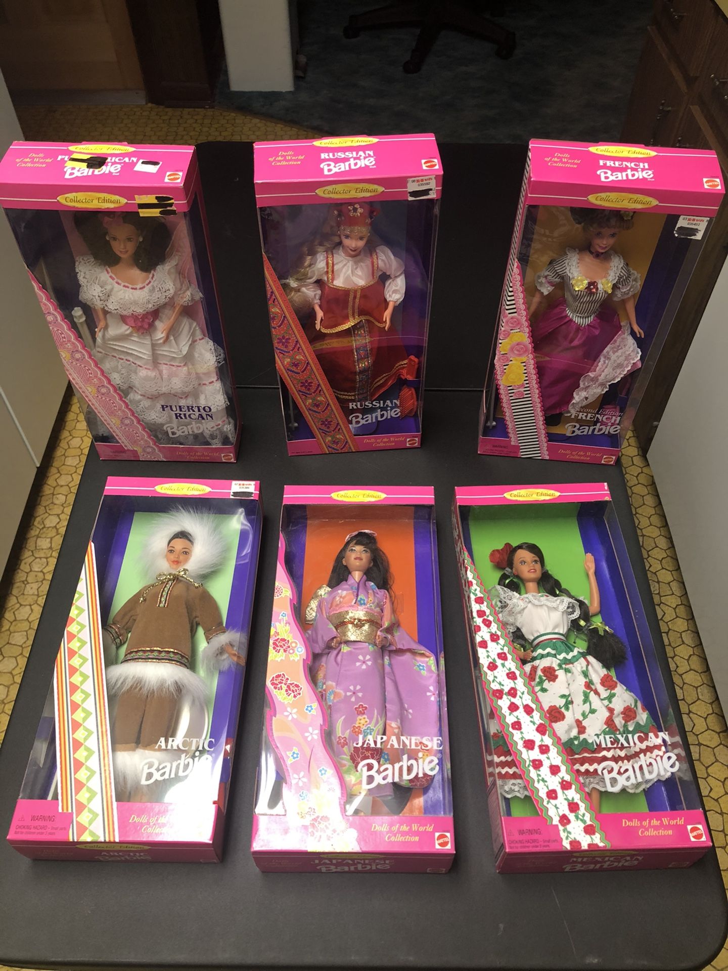 Barbie collectors edition dolls of the world collection
