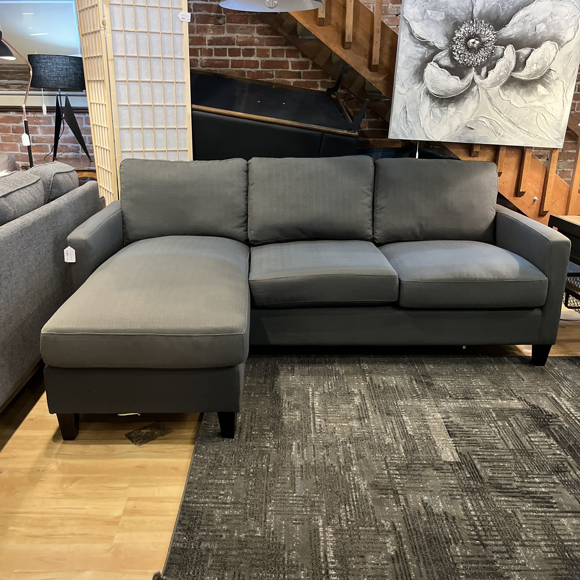 Grey Sofa and Chaise